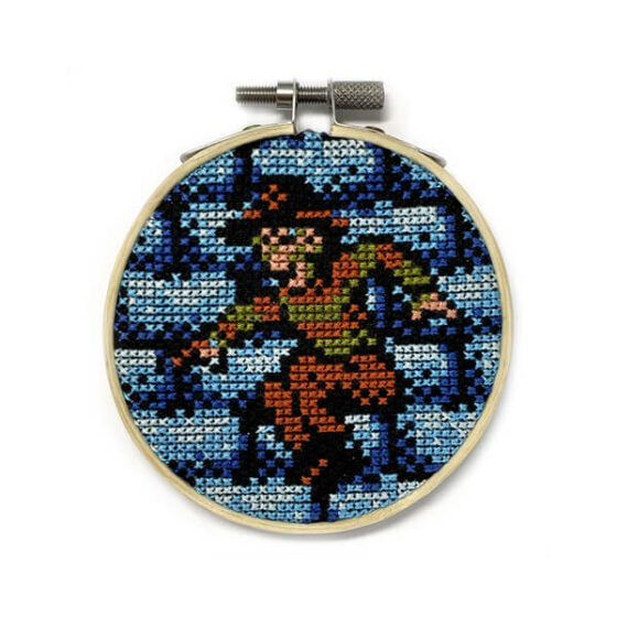 A Nightmare on Elm Street Freddy Krueger Nintendo NES retro video game cross-stitch STITCH-BIT by Bryan.