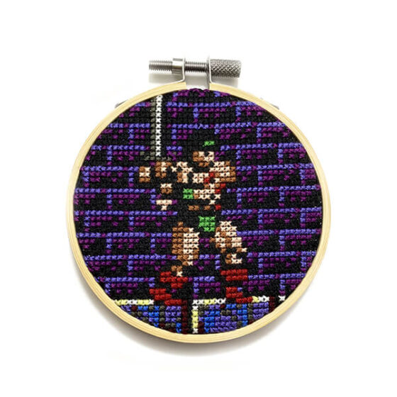 Rastan Sega Master System retro video game cross-stitch STITCH-BIT by Bryan.