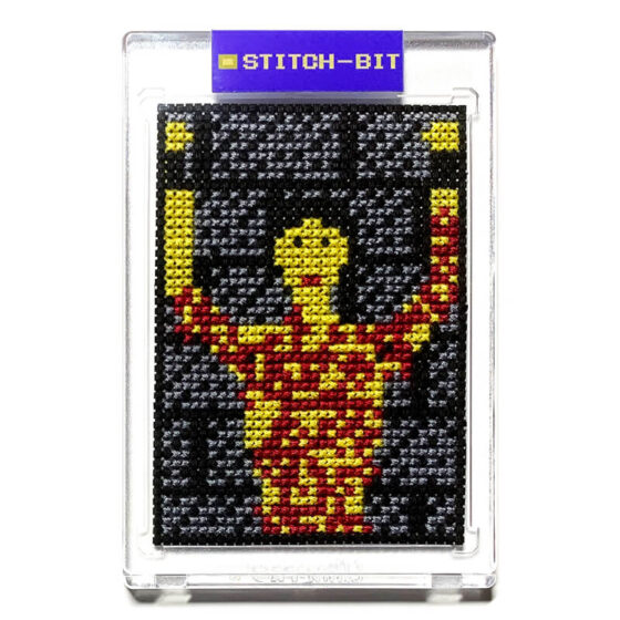 Chiller Nintendo NES retro video game cross-stitch STITCH-BIT by Bryan.