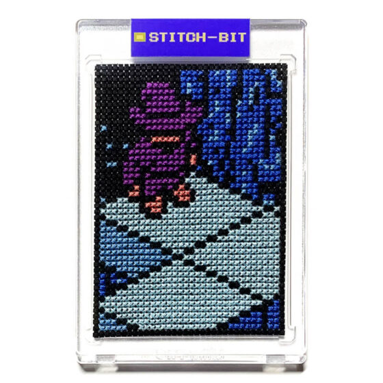 Solstice Nintendo NES retro video game cross-stitch STITCH-BIT by Bryan.