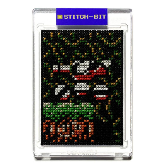 Blaster Master Nintendo NES retro video game cross-stitch STITCH-BIT by Bryan.