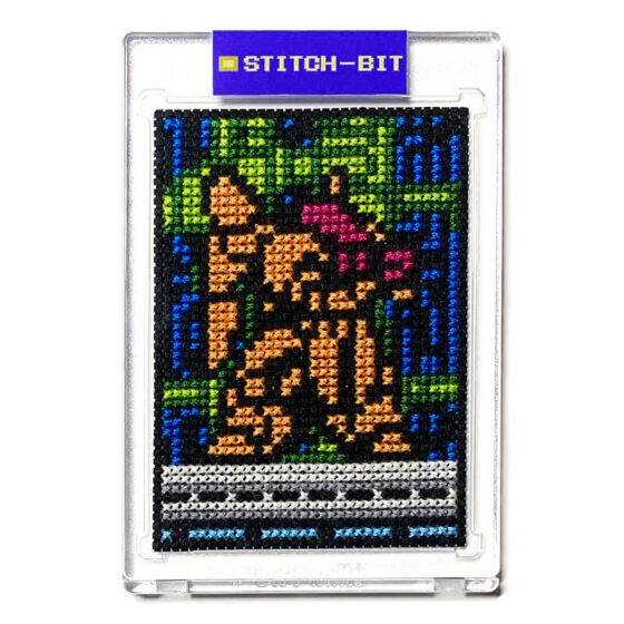 Metal Storm Nintendo NES retro video game cross-stitch STITCH-BIT by Bryan.