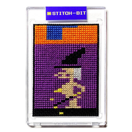 Philly Flasher Atari 2600 System retro video game cross-stitch STITCH-BIT by Bryan.