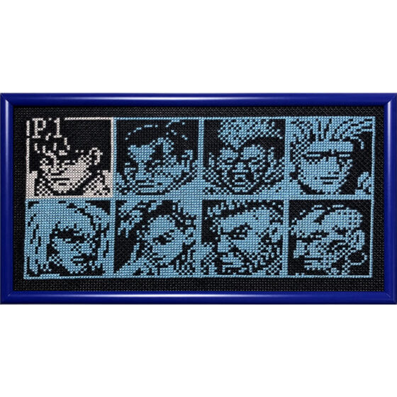 Street Fighter 2 ZX Spectrum retro video game cross-stitch STITCH-BIT by Bryan.